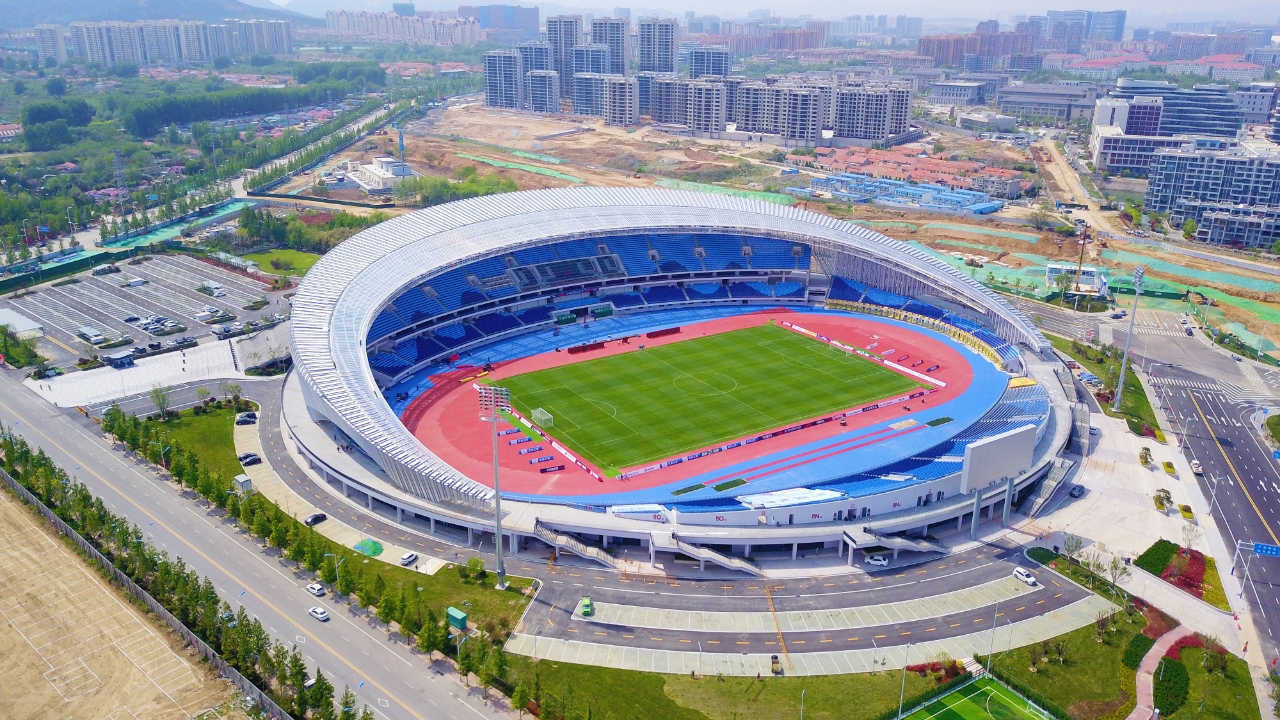 Tip-up Seas For Guzhenkou University City Stadium in Qingdao