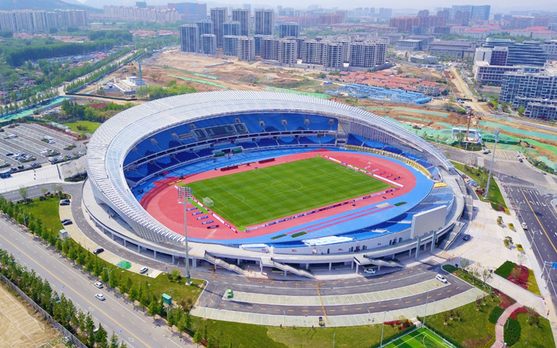 Tip-up Seas For Guzhenkou University City Stadium in Qingdao