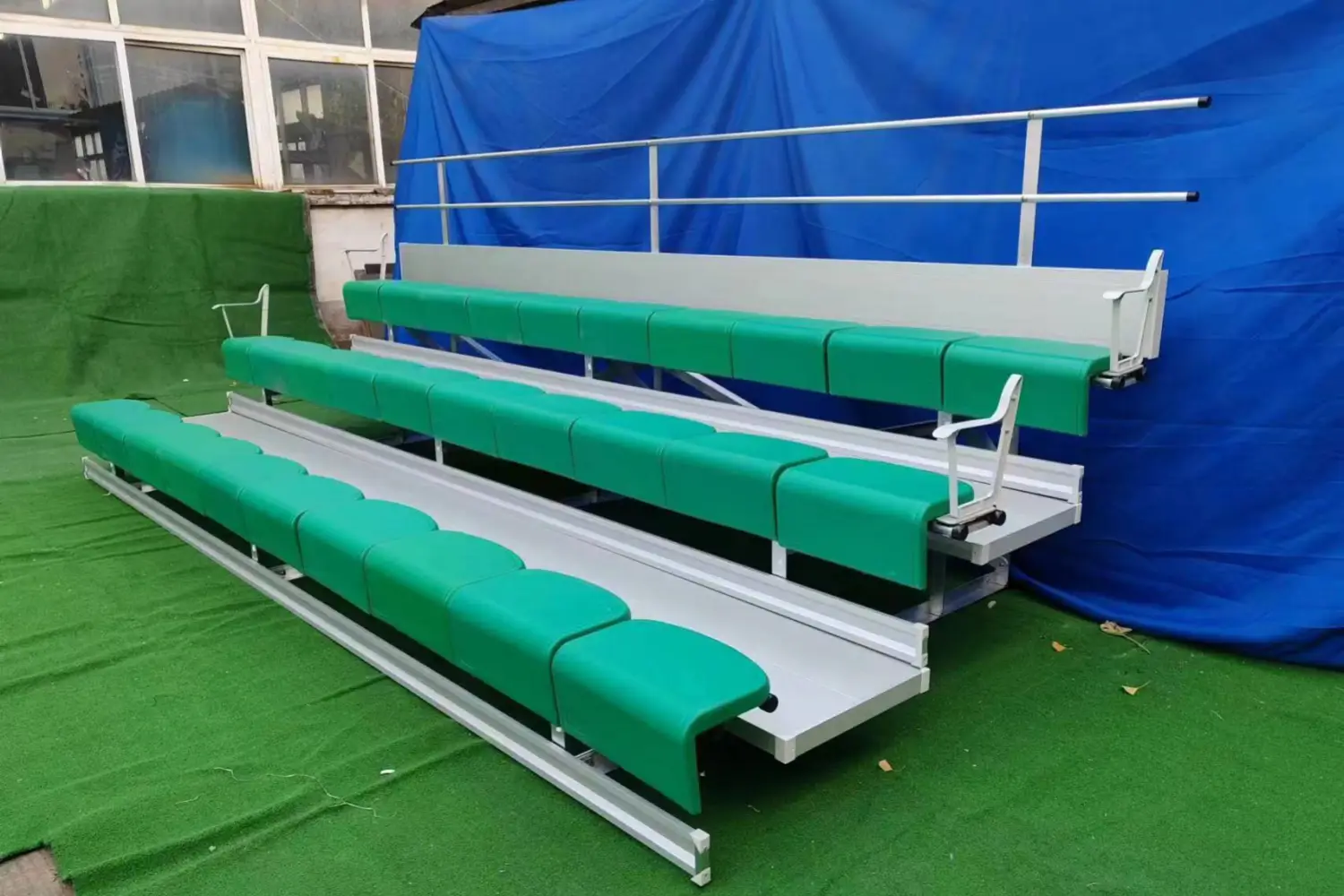 Three Rows Aluminum Bleachers