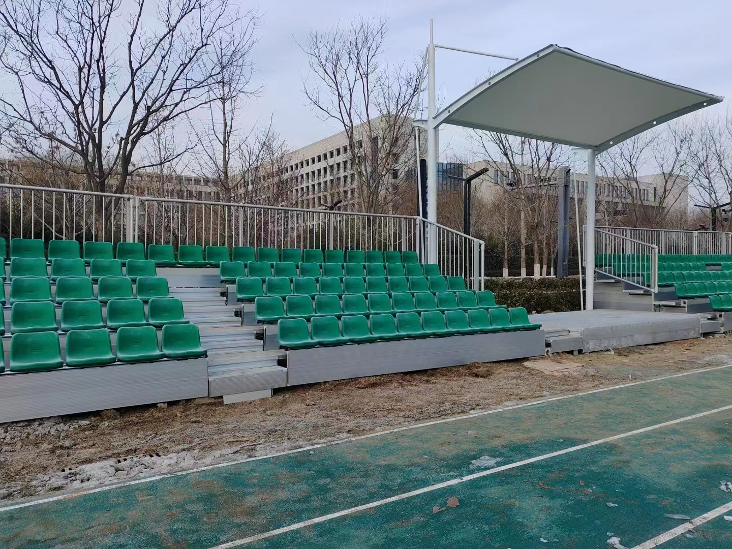 Aluminum Bleacher Project in Beijing