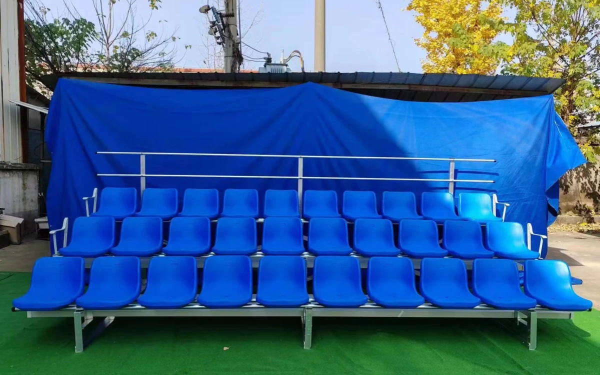 Portable 3 Rows Bleacher in Shanxi