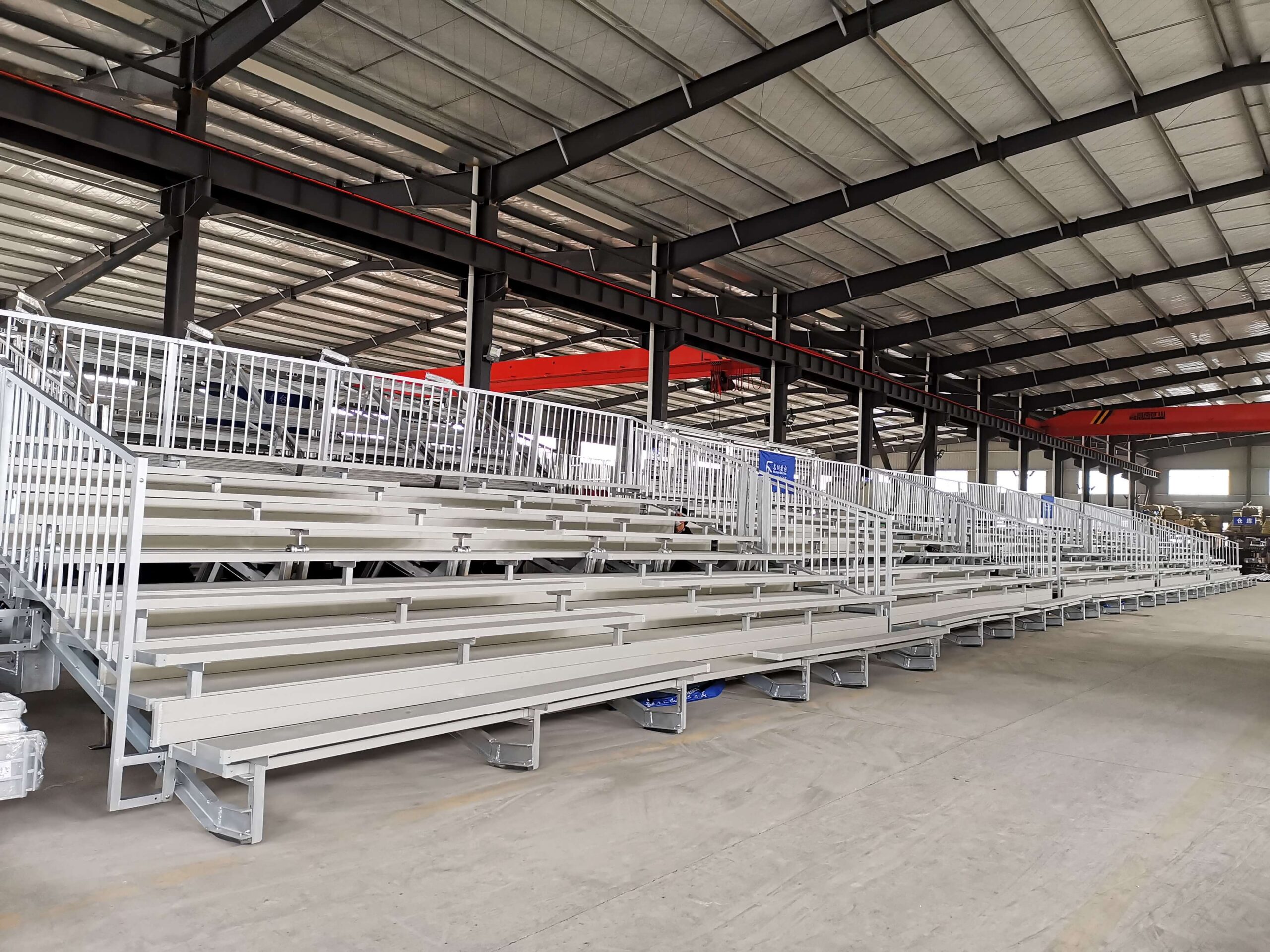 Foldable and Movable Bleachers